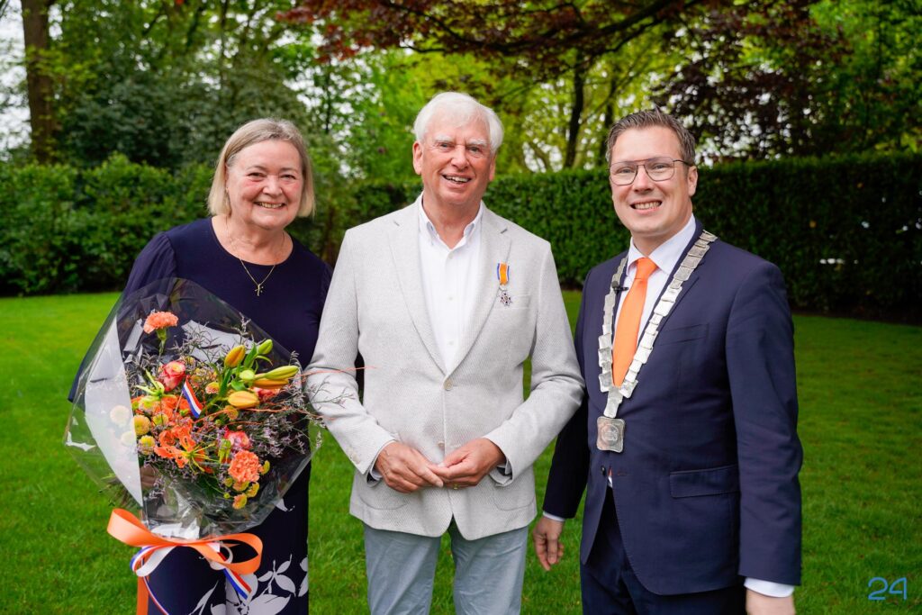 Koninklijke onderscheiding voor Wil van Oosteren